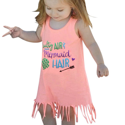 Salty Air Mermaid Hair Swimsuit Cover Up Dress