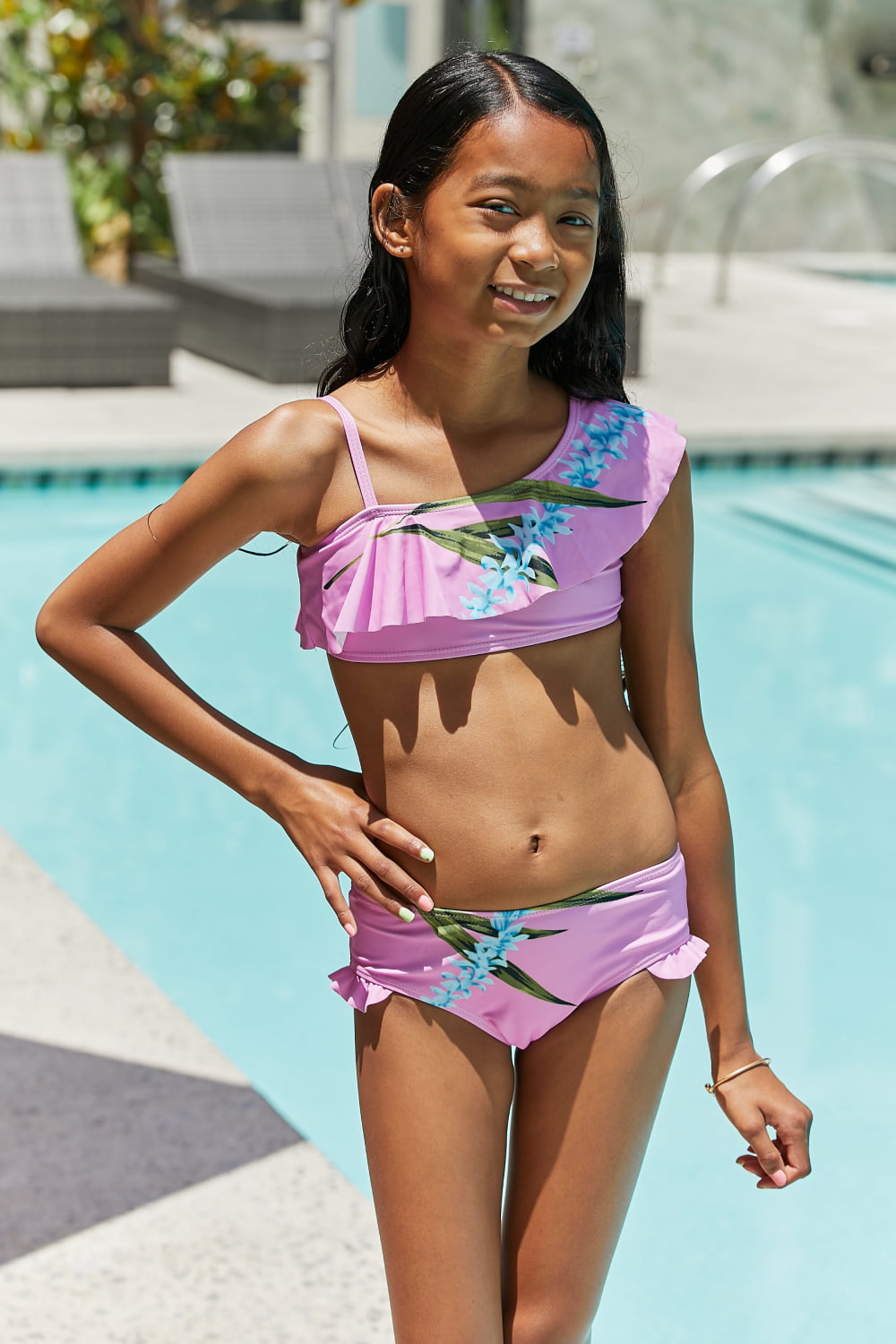 Tannie Tropical Two-Piece Swimsuit