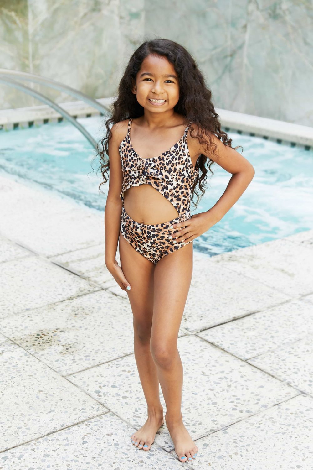 Ashanti Sassy Leopard Swimsuit