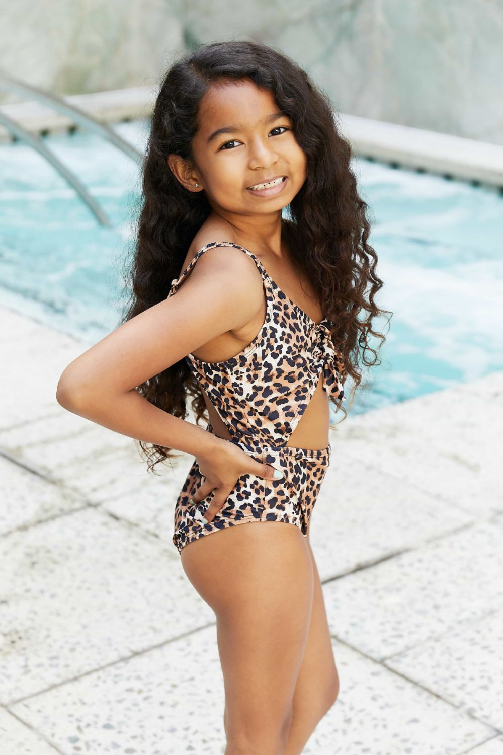 Ashanti Sassy Leopard Swimsuit